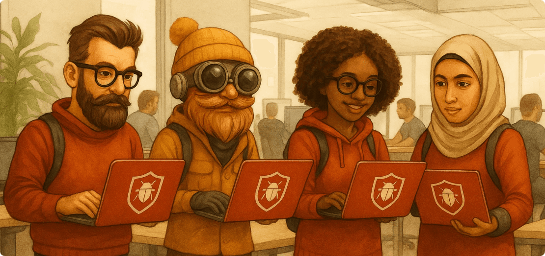 Équipe DebugMoi travaillant ensemble